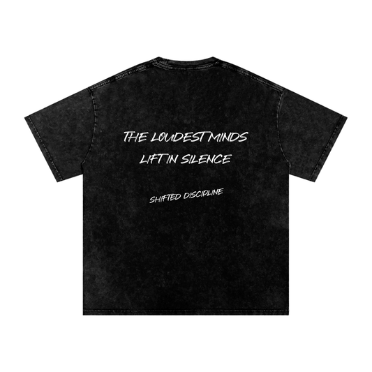 "Loudest Minds" Oversized Cotton T-Shirt