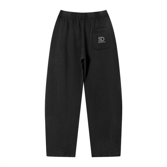 "Shifted Discipline" Vintage Wash Loose Sweatpants