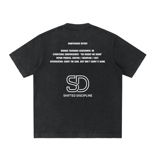 "Maintenance Report" Heavyweight Vintage T-Shirt