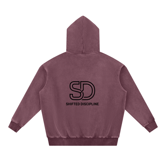 "Discipline" Fleece Oversize Hoodie