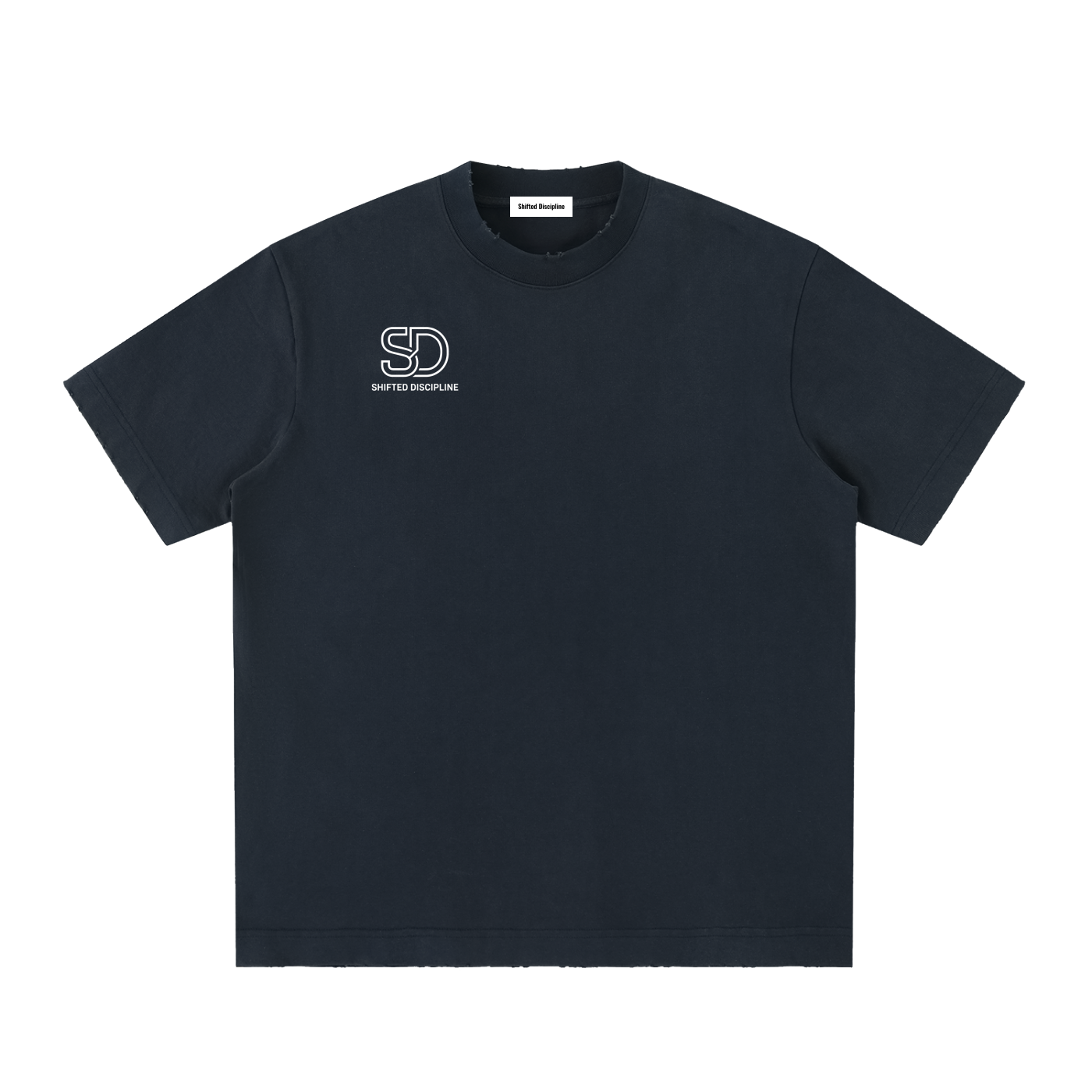 Heavyweight Vintage Washed Frayed T-Shirt