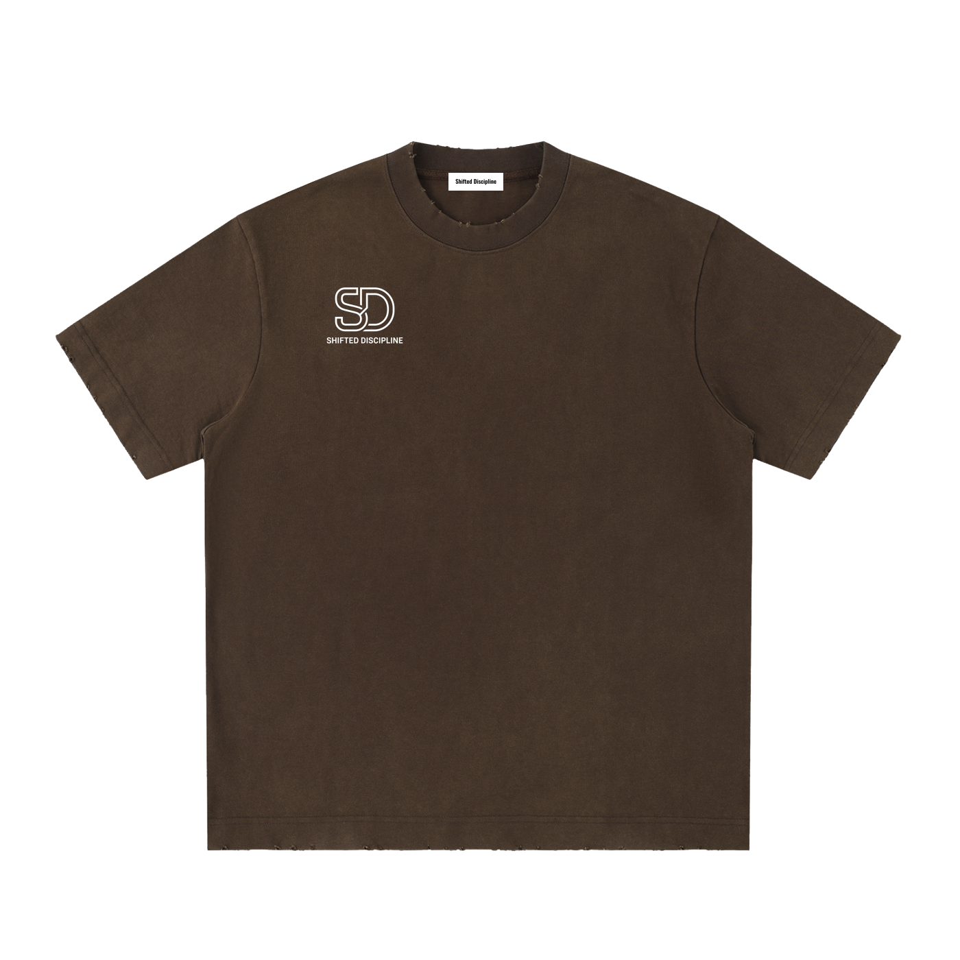Heavyweight Vintage Washed Frayed T-Shirt