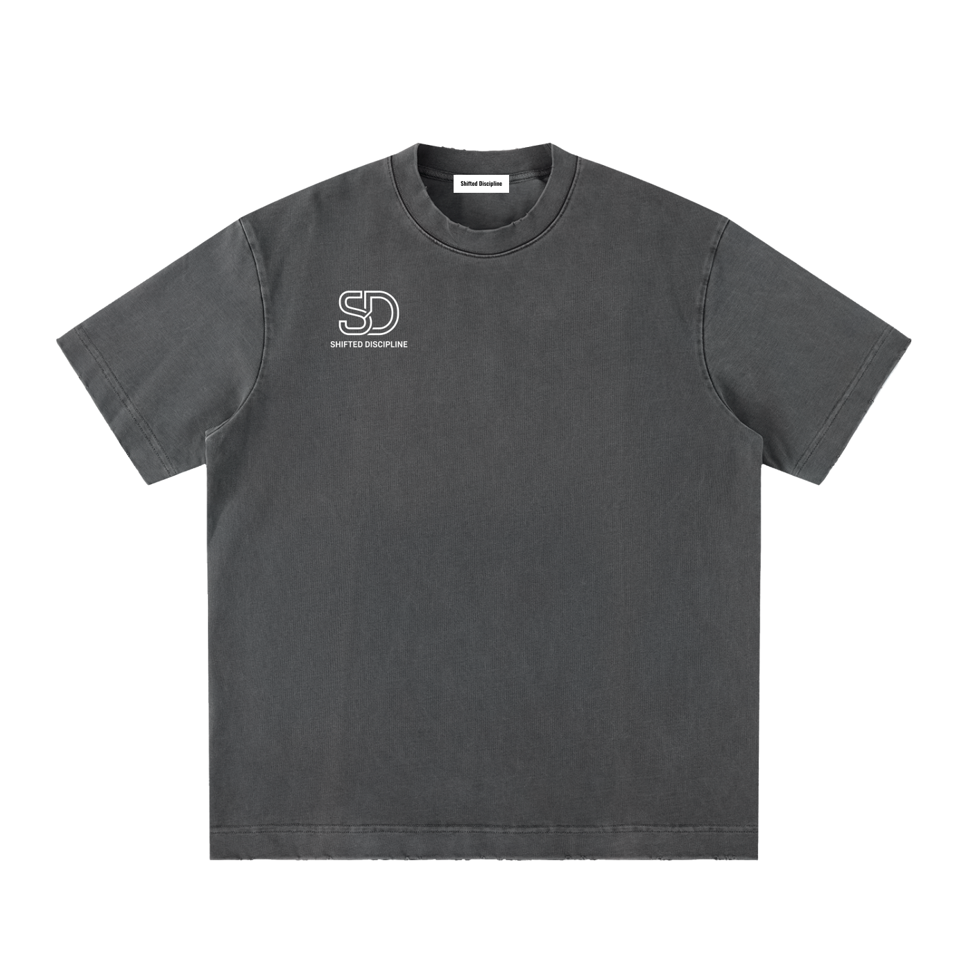 Heavyweight Vintage Washed Frayed T-Shirt