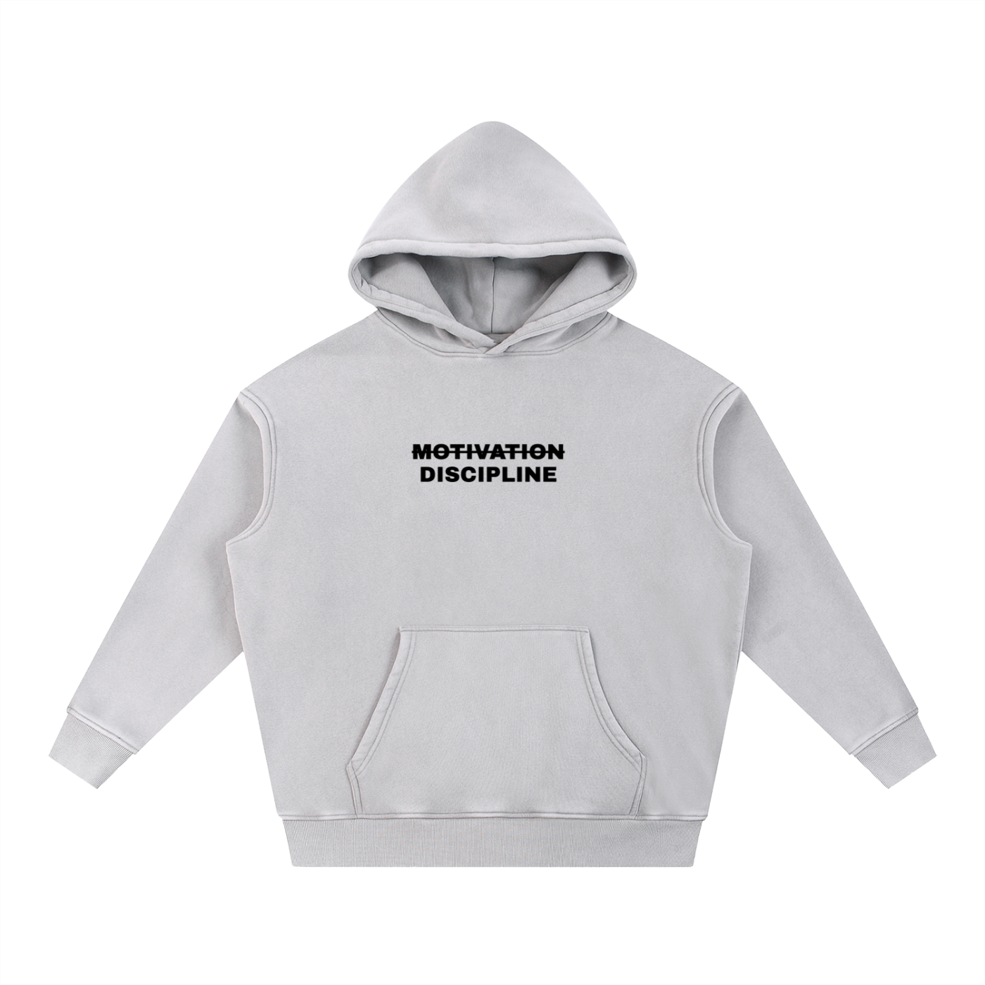 Snow Wash Fleece Oversize Hoodie