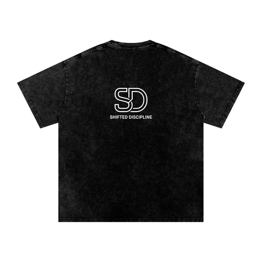 "Win First" Oversized Cotton T-Shirt