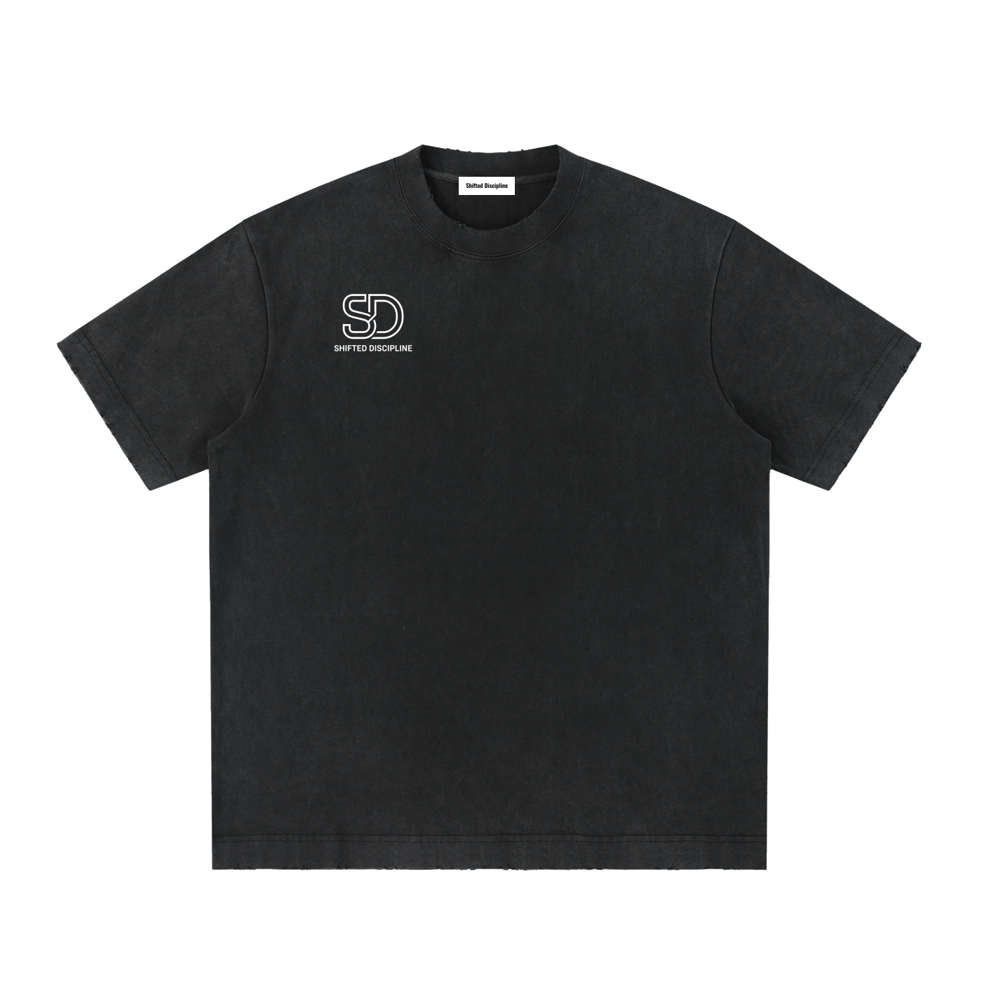 Heavyweight Vintage Washed Frayed T-Shirt