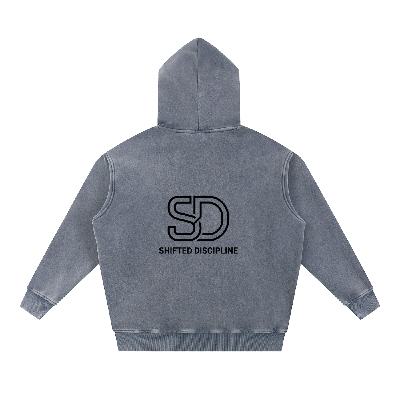 Snow Wash Fleece Oversize Hoodie